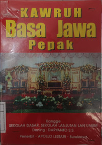 Image of Kawruh Basa Jawa Pepak